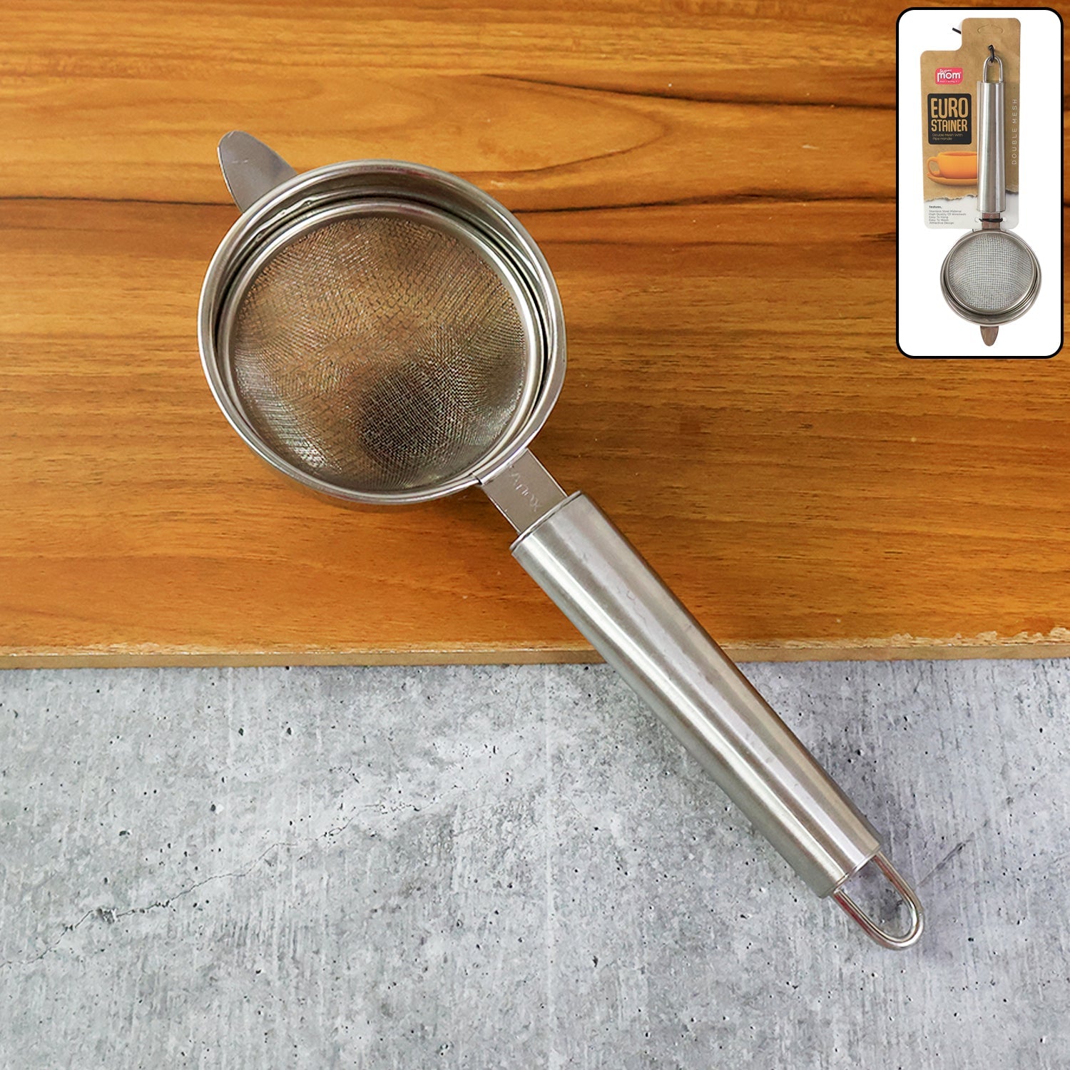 Supermom Medium Euro Mesh Strainer Supermom Medium Euro Mesh Strainer